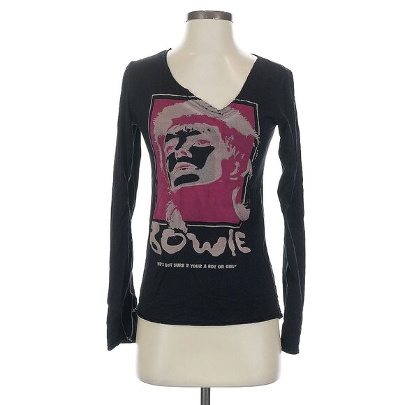 DAVID BOWIE ZIGGY STARDUST Shirt RARE EUC - Picture 1 of 5